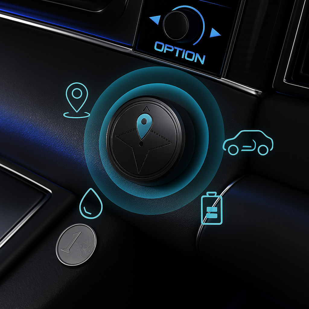 BowLift | Mini GPS Vehicle Tracker Magnetic Mount