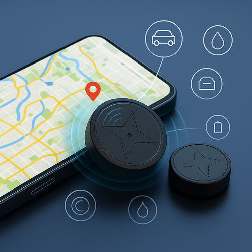 BowLift | Mini GPS Vehicle Tracker Magnetic Mount