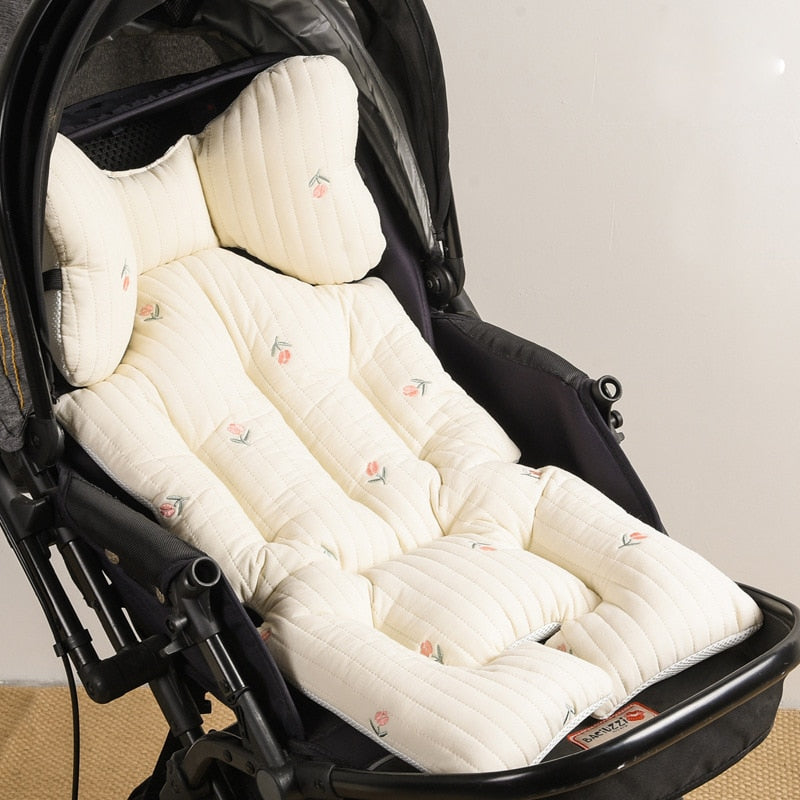Comfortable Stroller Cushion with Stylish Prints Bowlift