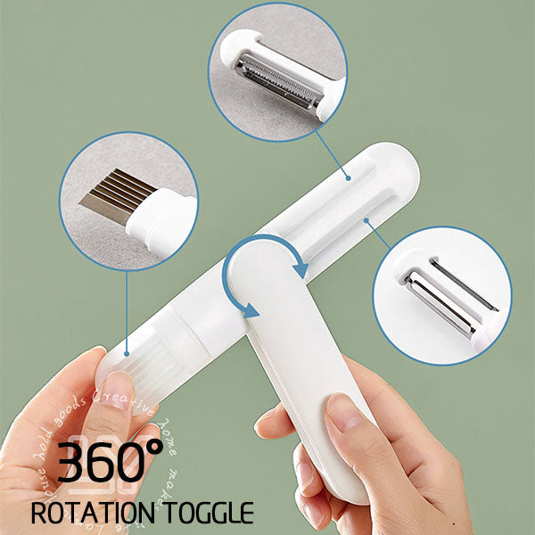 BowLift | 3 in 1 Multifunctional Rotary Paring Knife