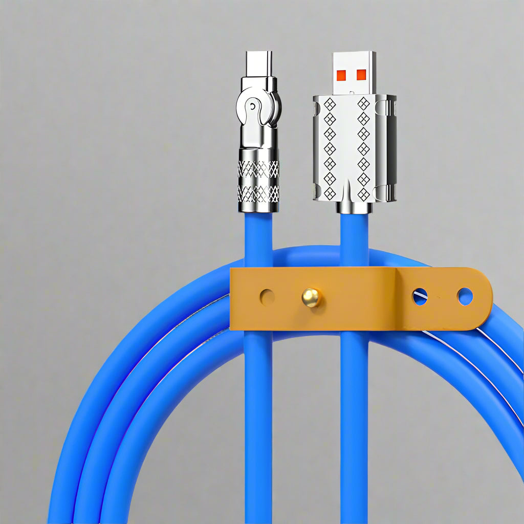BowLift | 180° Anti-Break Fast Charge Data Cable (120W)