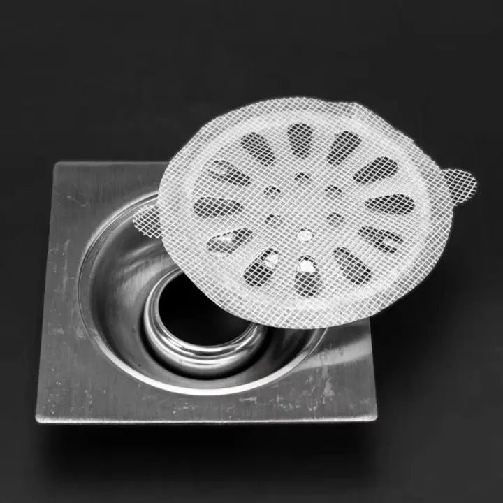 BowLift | 30 Piece Disposable Drain Strainers – Effective Dirt and Hair Catchers
