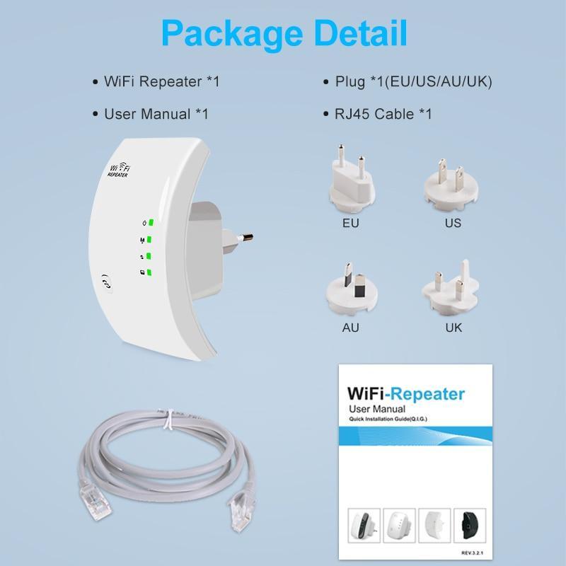 BowLift | 300Mbps Wireless WiFi Repeater WiFi Booster WiFi Amplifier Wi Fi Long Signal Range Extender Wi Fi repeater 802.11N Access point