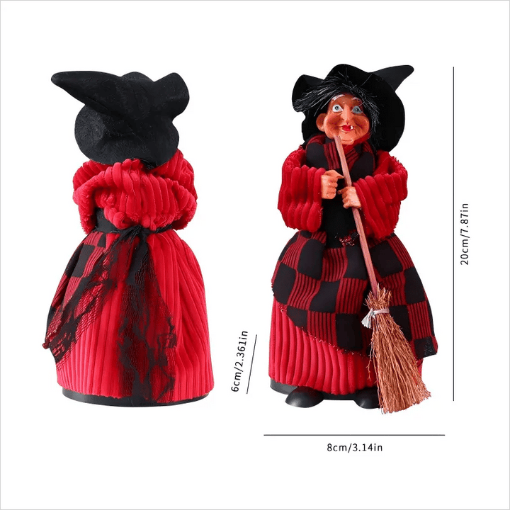 BowLift | Halloween Witch Doll Statue Decor Desktop