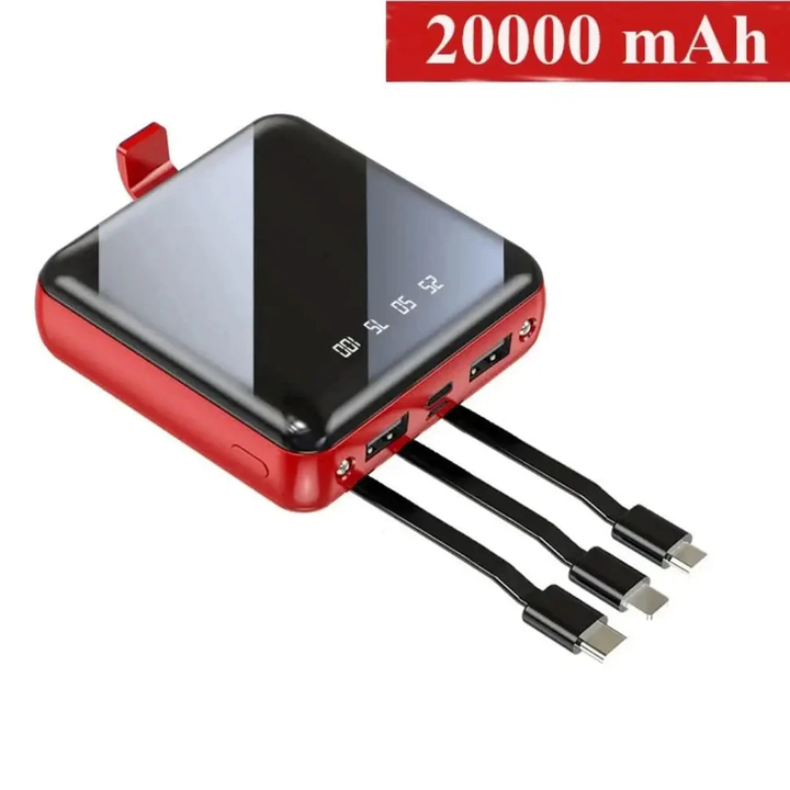 BowLift | Mini Power Bank 4-Wire 20,000mAh