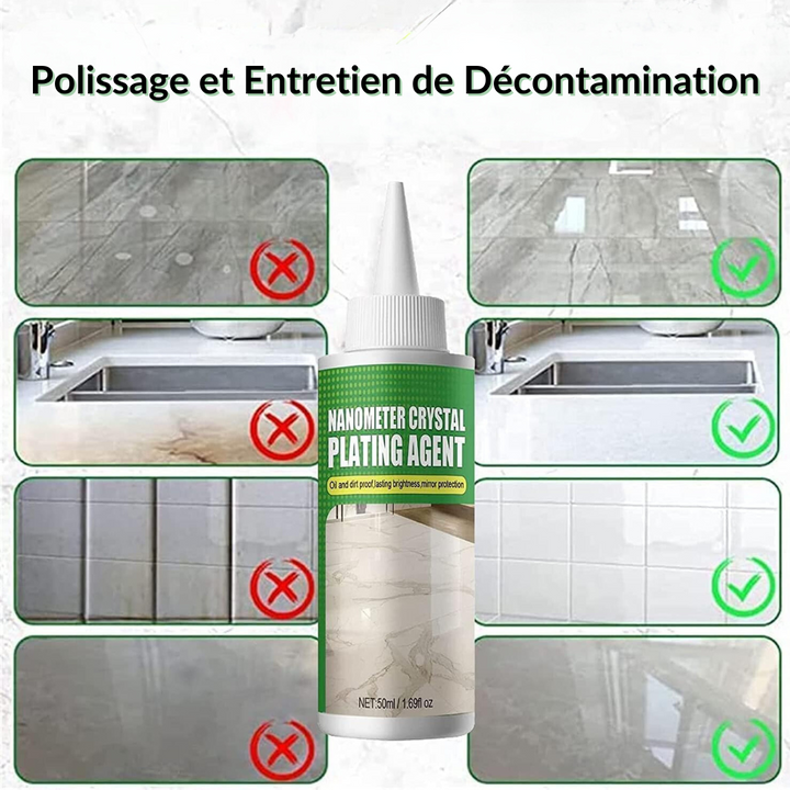 BowLift | Marble cleaner - protection and nanocrystalline shine