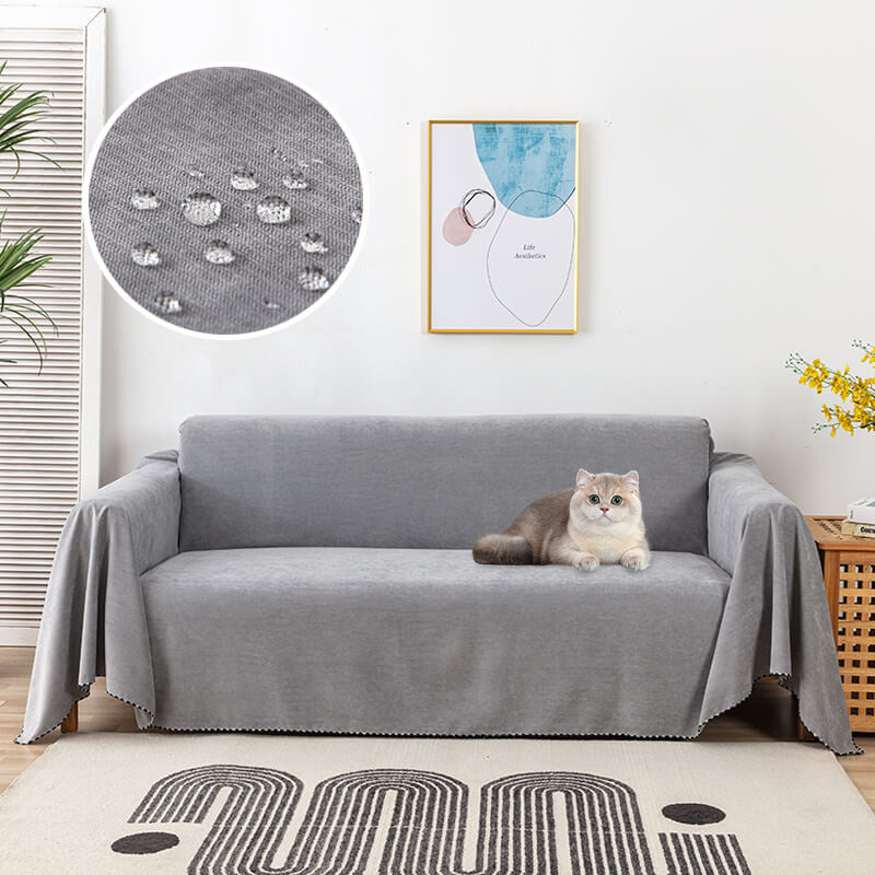 BowLift | Waterproof Sofa Throw Blanket | Non-Slip. Jacquard Edges & Ideal for Pets and Home Furniture Protection
