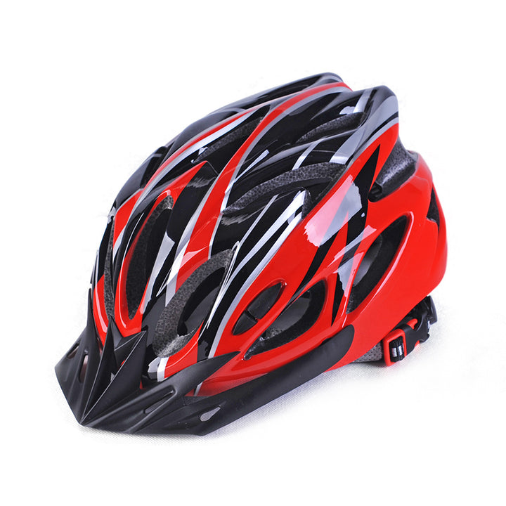 adjustable ventilated road and mountain cycling helmet with visor and rear dial fit Bowlift