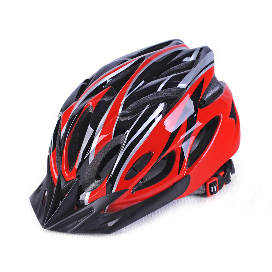 aerodynamic vented cycling helmet with removable visor and adjustable dial fit Bowlift