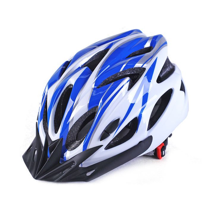 aerodynamic vented cycling helmet with removable visor and adjustable dial fit Bowlift