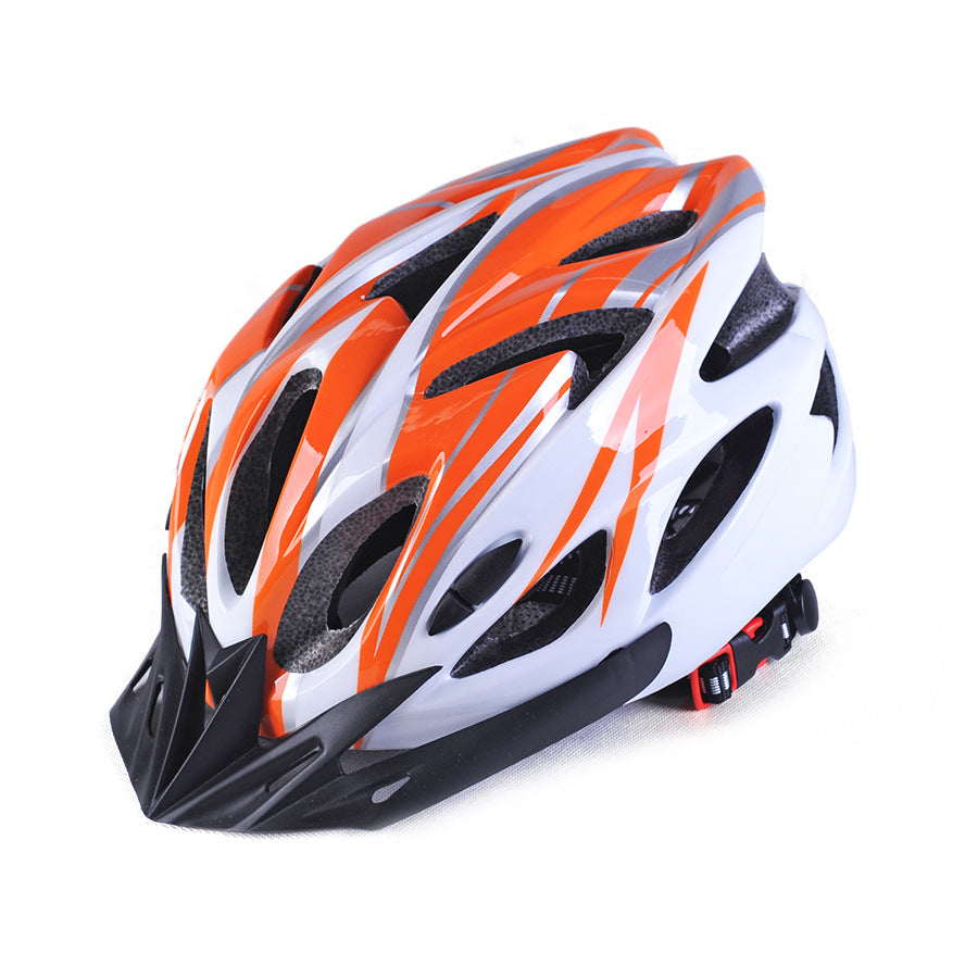 aerodynamic vented cycling helmet with removable visor and adjustable dial fit Bowlift