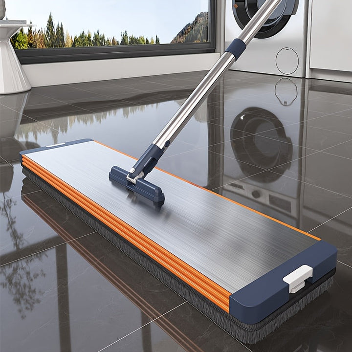 Flat mop set with bucket & wringing function | Bowlift
