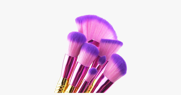 BowLift | Large Fan Mermaid Tail Brush Set