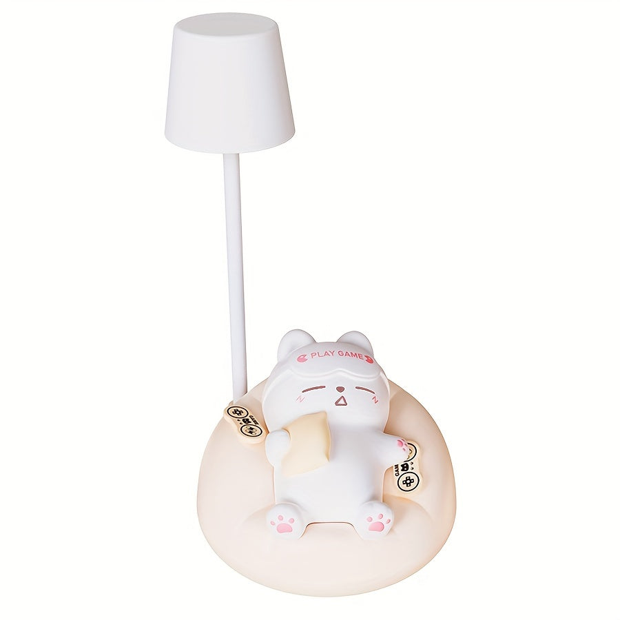 LumiKat Lamp - Cute LED Cat Night Light Bowlift
