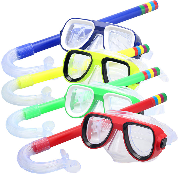 Snorkel set with high-quality breathing mask and ergonomic mouthpiece Bowlift