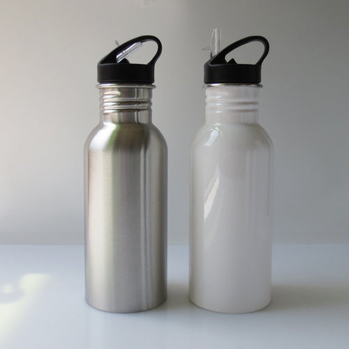 Women's Premium Stainless Steel Water Bottle with Bamboo Lid Bowlift