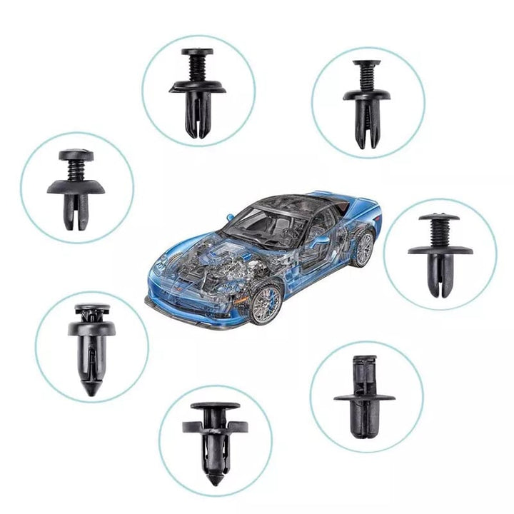 Car Fastening Clips Set 680 Pieces | Bowlift