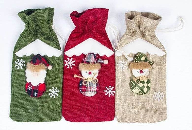 BowLift | Christmas Decorations Christmas Wine Bottle Socks