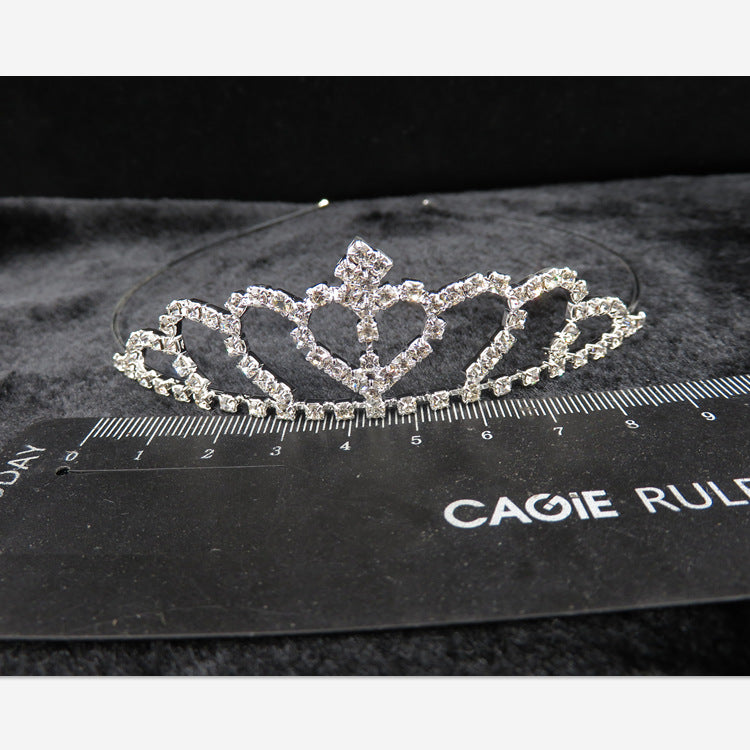 Ladies Crystal Embellished Tiara Bowlift
