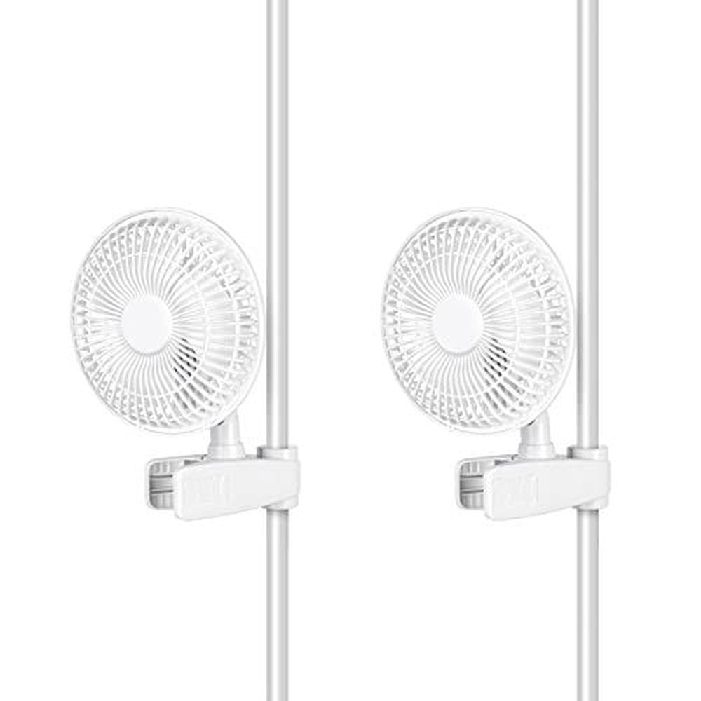 Grow Tent Poles Clip Fan Monkey Fan 6inch black | Bowlift