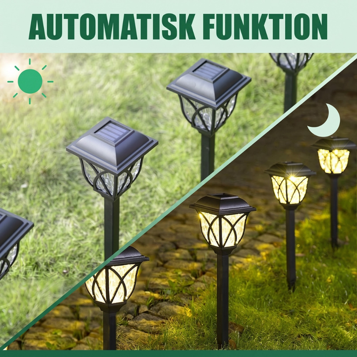 LumaPath Solar Light for Garden Paths | Bowlift