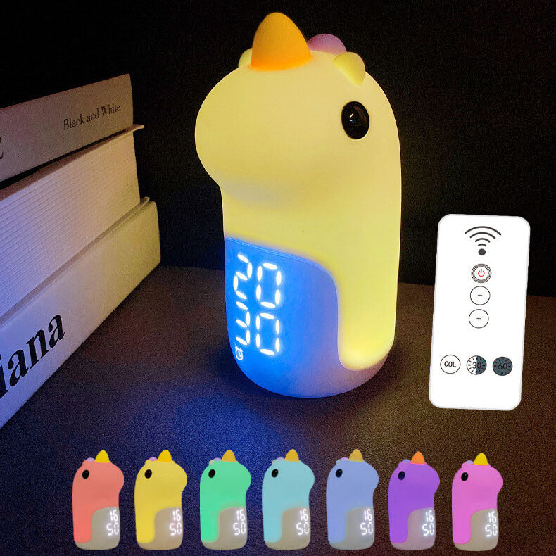 BowLift | Unilora DreamLight Alarm Clock | Unicorn Design | Timer & LED Night Light | Nursery Decor