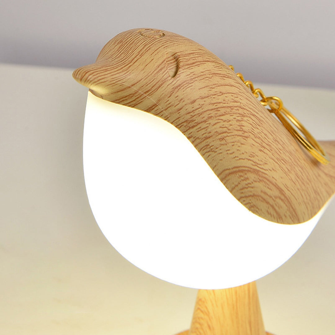 BowLift | Table Lamp Bird Shape Wood Effect LED