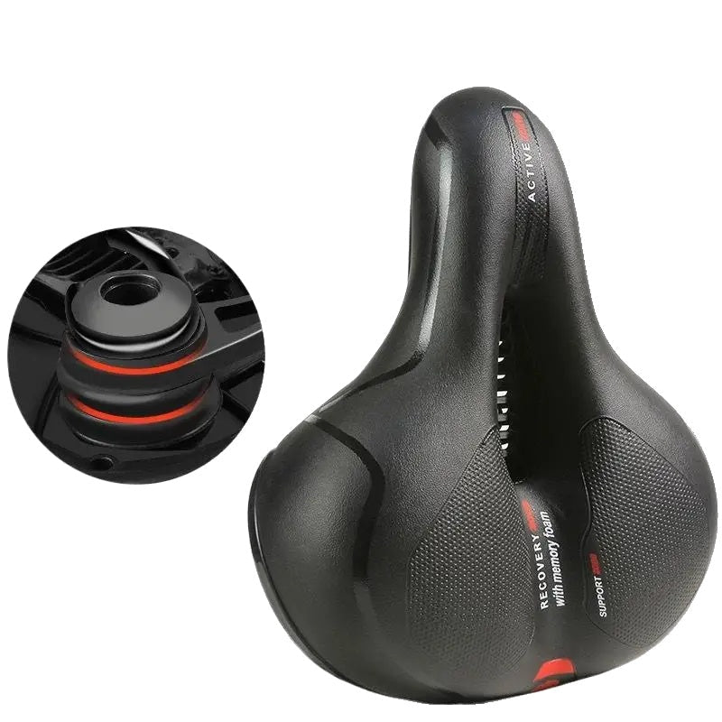 BowLift | Comfortable Hollow Breathable Bicycle Saddle for MTB and Road Bikes - Shock-Absorbing Bike Seat for Long Distances