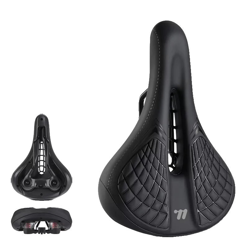 BowLift | Comfortable Shock Absorbing Bike Saddle with Hollow Design, Waterproof Bike Seat for Enhanced Riding Experience