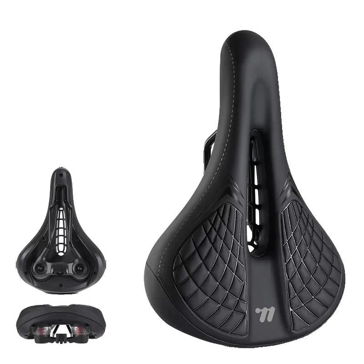 BowLift | Comfortable Shock Absorbing Bike Saddle with Hollow Design, Waterproof Bike Seat for Enhanced Riding Experience