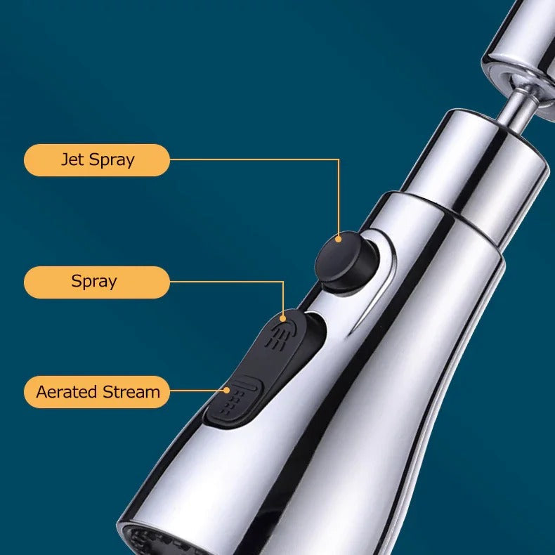 BowLift | 3 Functions Kitchen Tap Spray Head