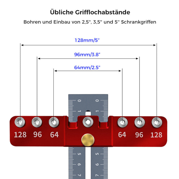 BowLift | Hole punch for drawer handles