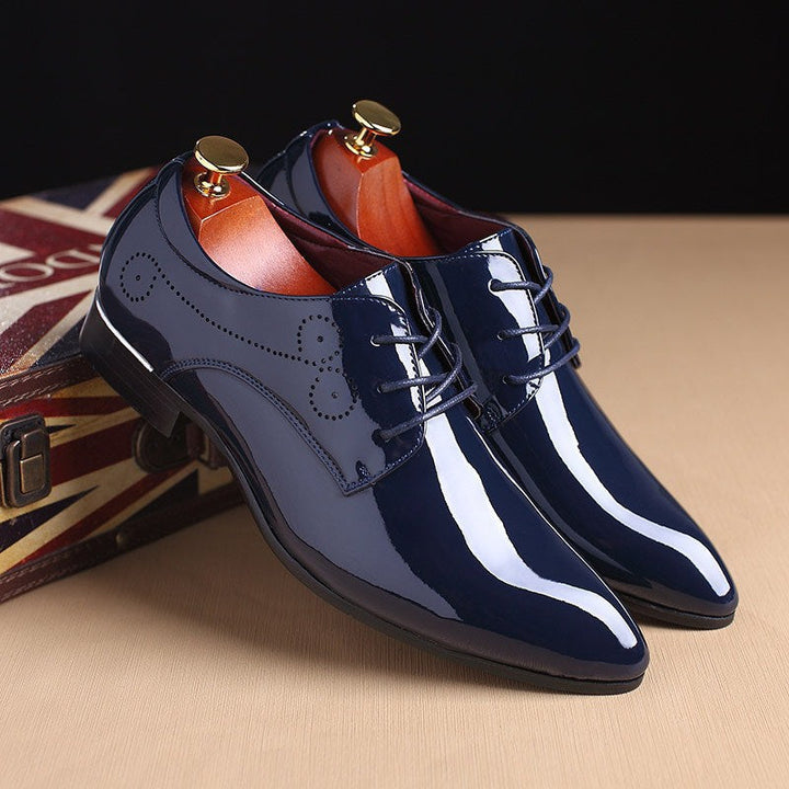 BowLift | Men's Leather Shoes Men's Business Casual Evening Shoes