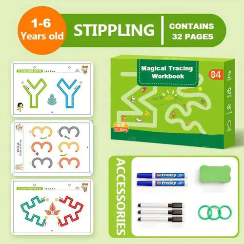 BowLift | MagicBook – Creative learning book for children to promote alphabet, numbers, and shapes without a screen