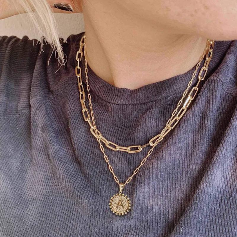 BowLift | Golden Initial Necklaces for Women