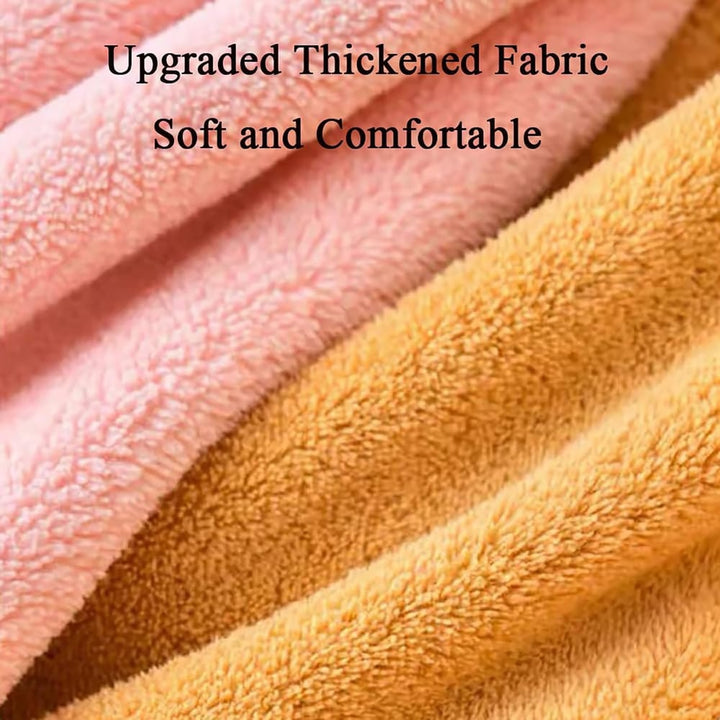 BowLift | Hair turban – super absorbent coral velvet for fast drying