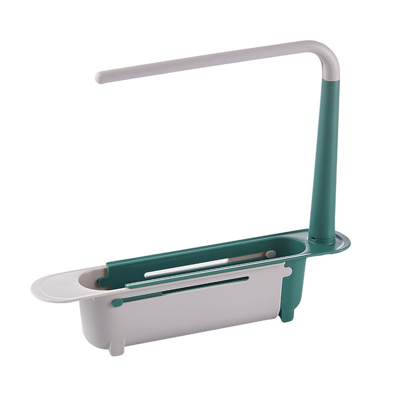 Updated Multifunctional Telescopic Sink Storage Rack | Bowlift