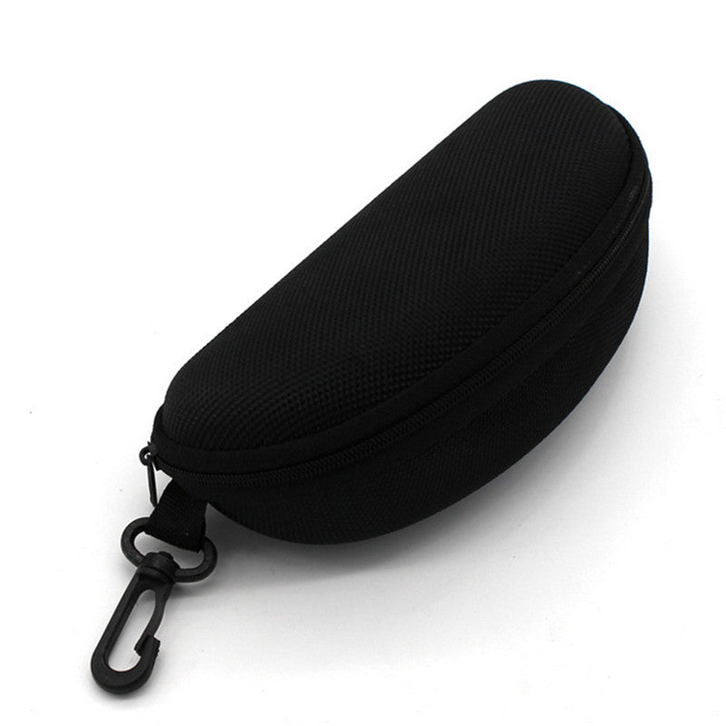 Hardshell Sunglasses and Eyeglasses Protective Case with Clip and Zipper Bowlift
