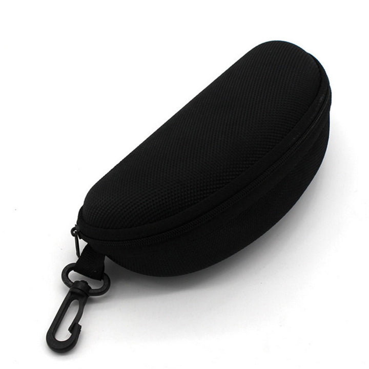 Hardshell Sunglasses and Eyeglasses Protective Case with Clip and Zipper Bowlift