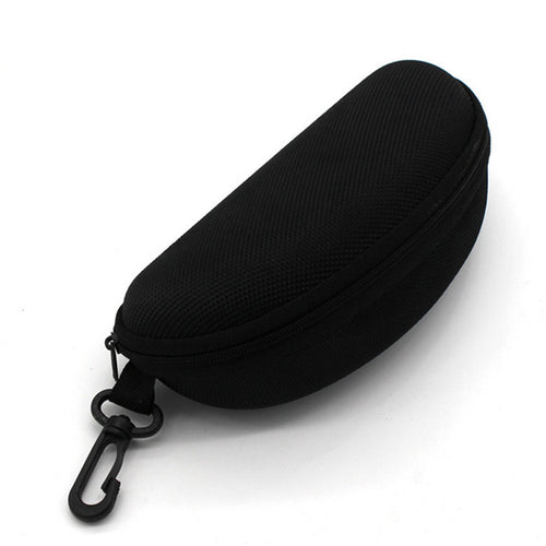 Hardshell Sunglasses and Eyeglasses Protective Case with Clip and Zipper Bowlift