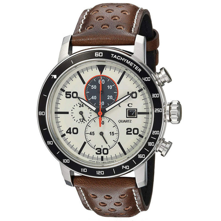 Multifunctional quartz watch with 6 hands for men | Bowlift