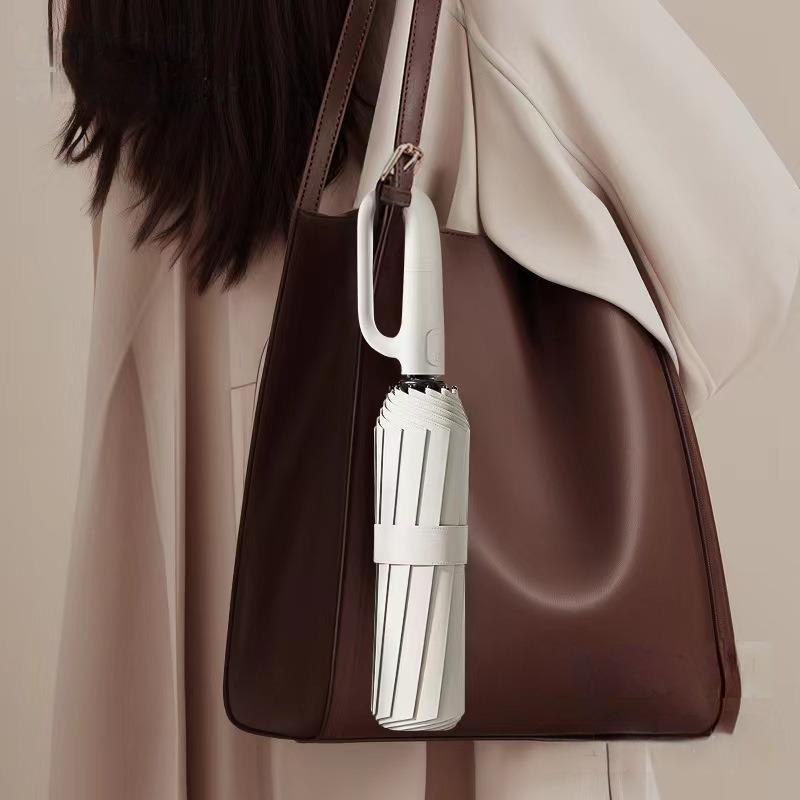 BowLift | Windproof Folding Umbrella with Ring Buckle Handle