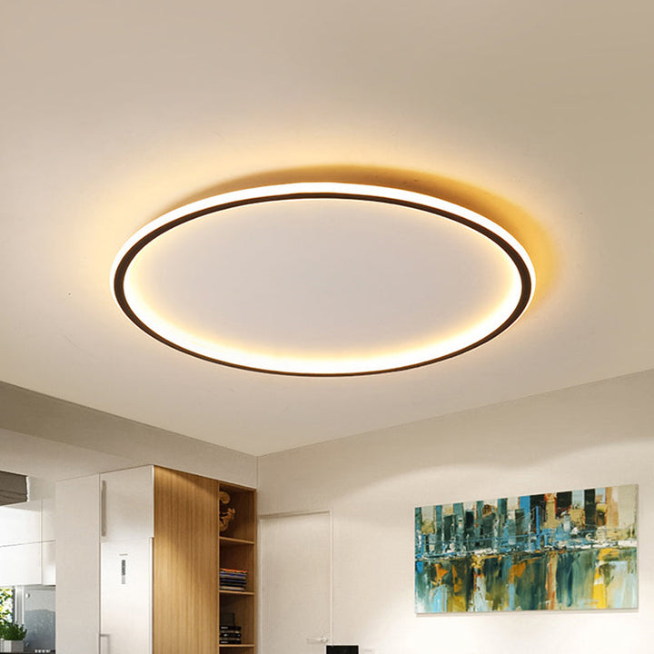 Modern Scandinavian LED Ceiling Lamp with Remote Control - DimmaBowlifte and Energy Efficient | Bowlift