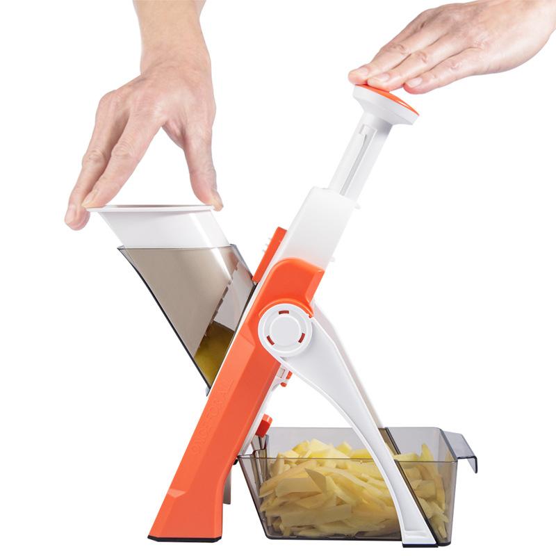 Adjustable Safety Vegetable Cutter | Bowlift