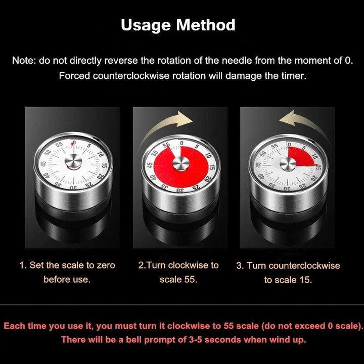BowLift | Magnetic Mechanical Hand Timer⏲