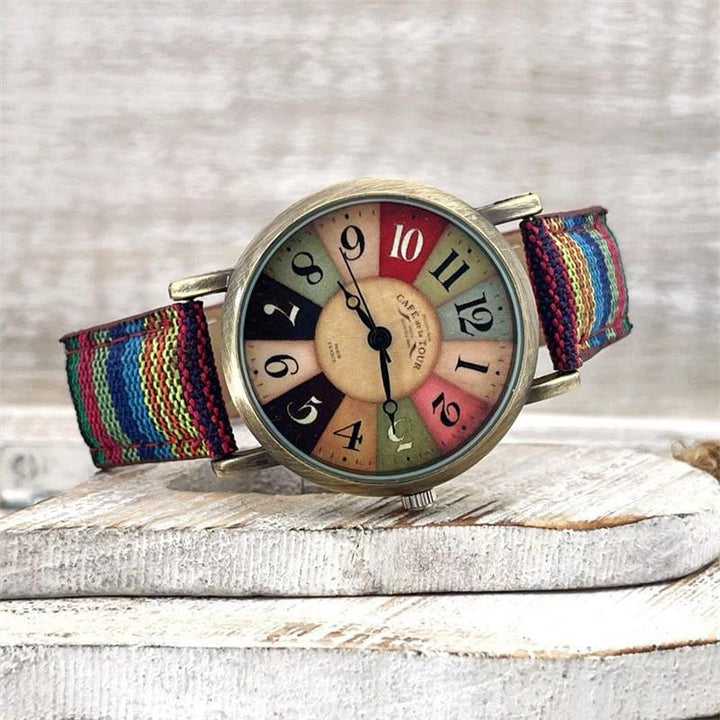 BowLift | Watches with multicolored rainbow pattern