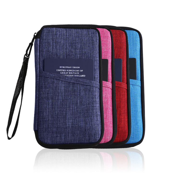 BowLift | Multi-Pocket Family Travel Document Bag