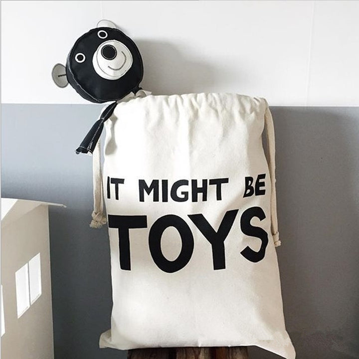 Cute toy storage bag Bowlift