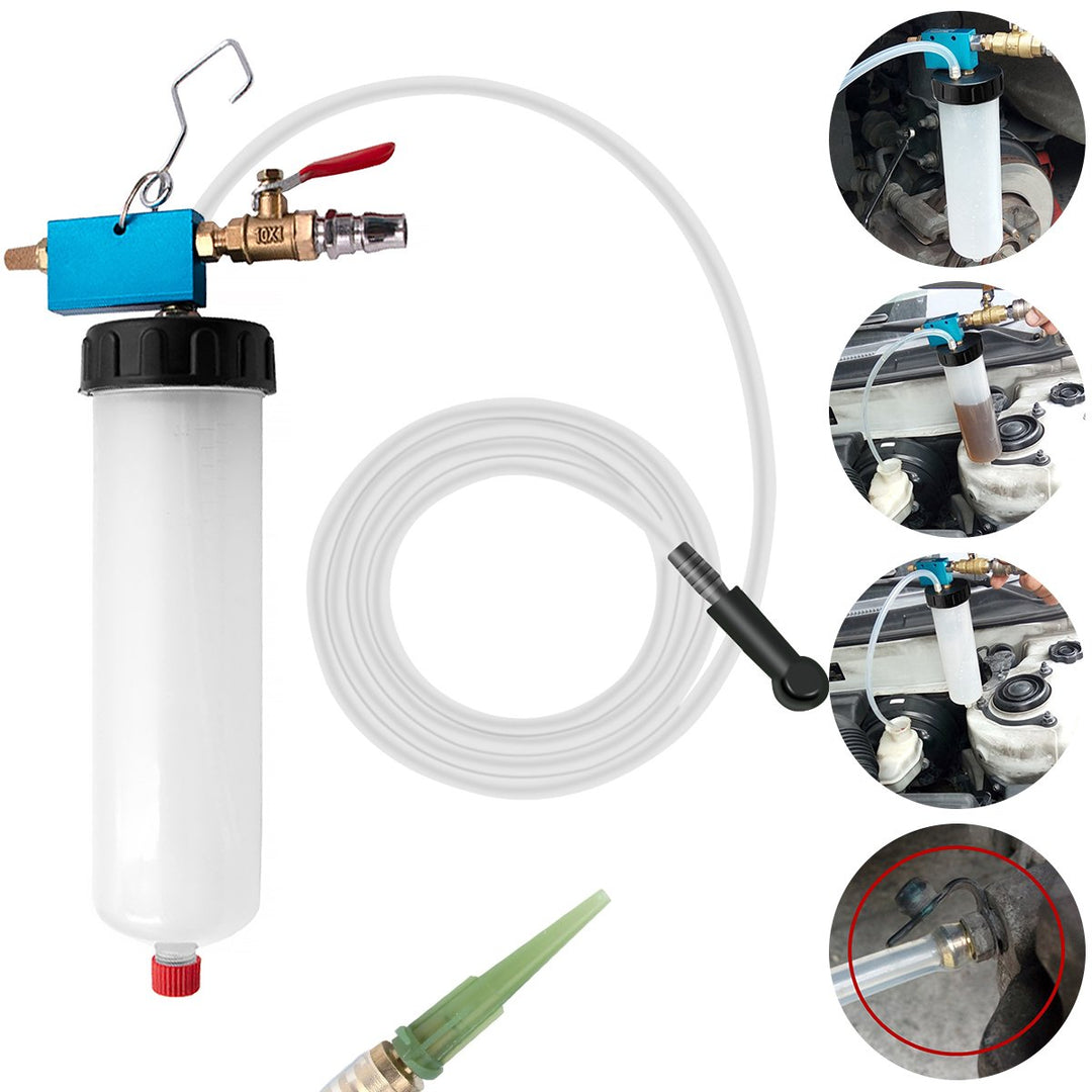 BowLift | Brake Fluid Change Kit | One-Person Operation | Clean & Durable Plastic Design