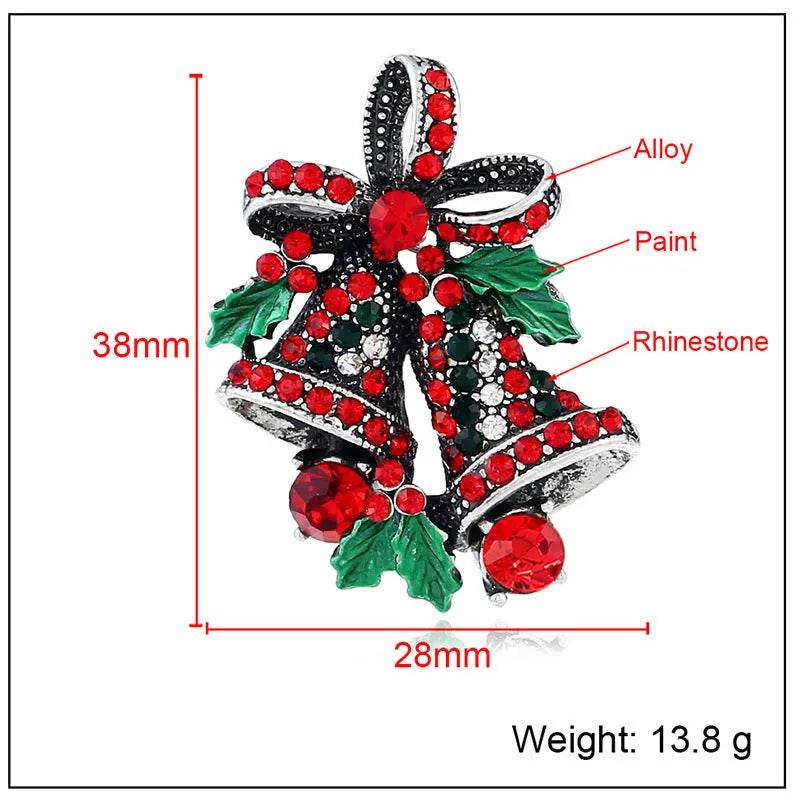 BowLift | Christmas suit pin brooch
